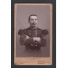 PHOTO CDV D'UN SOLDAT AU 75 ème REGIMENT D'INFANTERIE DE LIGNE