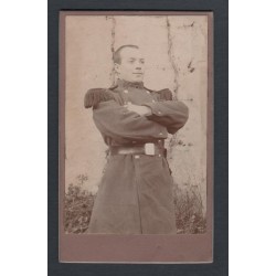 PHOTO CDV D'UN SOLDAT AU 86 ème REGIMENT D'INFANTERIE DE LIGNE