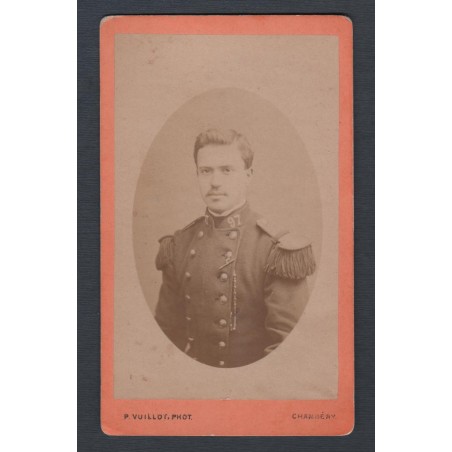 PHOTO CDV D'UN SOLDAT AU 97 ème REGIMENT D'INFANTERIE DE LIGNE