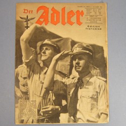 DER ADLER JOURNAL DE PROPAGANDE AVIATION ALLEMANDE N°20 DU 5OCTOBRE 1943 LUFTWAFFE