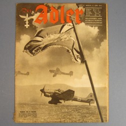 DER ADLER JOURNAL DE PROPAGANDE AVIATION ALLEMANDE N°12 DU 17 JUIN 1941 LUFTWAFFE