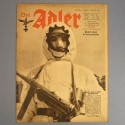 DER ADLER JOURNAL DE PROPAGANDE AVIATION ALLEMANDE N°3 DU 9 FEVRIER 1943 LUFTWAFFE