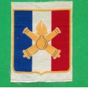 INSIGNE TISSU ARTILLERIE POUR MAILLOT DE SPORT ARMEE FRANCAISE WW2 