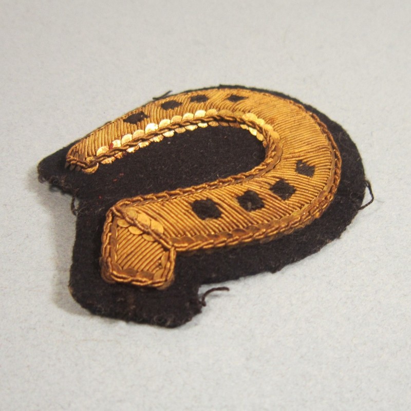 INSIGNE BREVET DE MANCHE DE MARECHAL-FERRANT SUR FOND NOIR