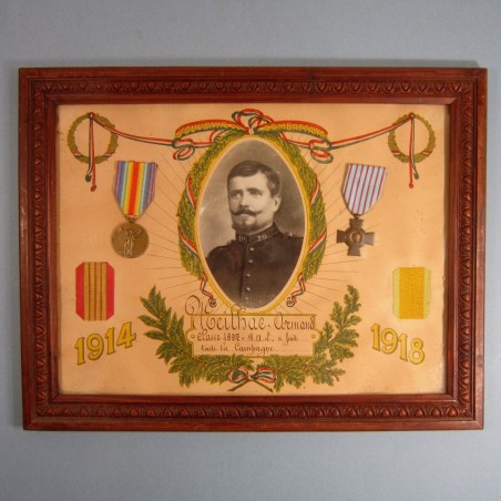 SOUVENIR D'UN "POILU" ARTILLEUR DE LA GRANDE GUERRE RAL