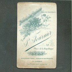 PHOTO CDV MILITAIRE D'UN CAVALIER DU 2 ème REGIMENT DE DRAGON