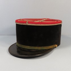 KEPI D'ADJUDANT OU ASPIRANT PHARMACIEN DU SERVICE DE SANTE MODELE 1931