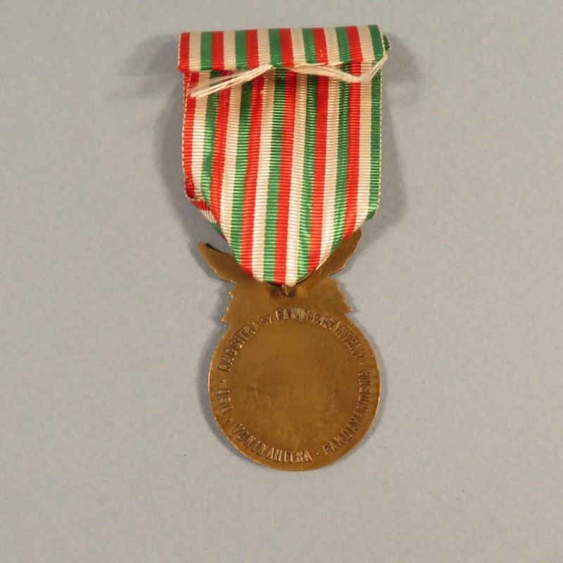 MADAGASCAR MEDAILLE D'HONNEUR DES POSTES MALGACHE CLASSE BRONZE