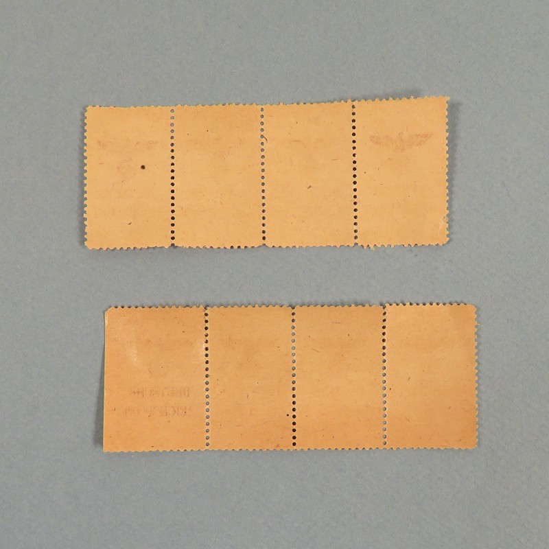 SERIE DE 8 TIMBRES ALLEMANDS OU FRANCHISES MILITAIRE DEUTSCHE REICHSPOST