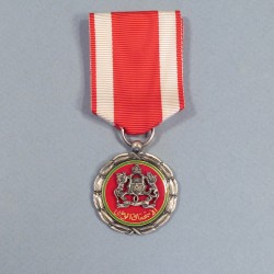 MAROC MEDAILLE DE MERITE CIVIL 2 ème CLASSE 2 ème TYPE OUISSAM ER RIDA °