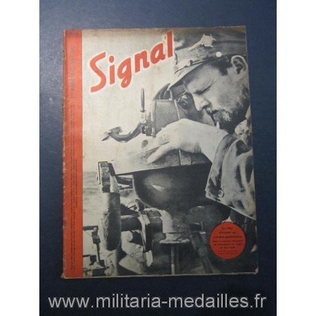 SIGNAL JOURNAL DE PROPAGANDE ALLEMANDE 2ème NUMERO DE MAI 1942 N°10