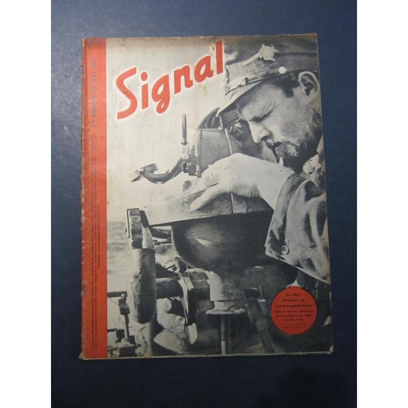 SIGNAL JOURNAL DE PROPAGANDE ALLEMANDE 2ème NUMERO DE MAI 1942 N°10