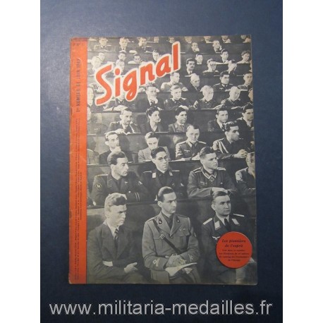 SIGNAL JOURNAL DE PROPAGANDE ALLEMANDE 1er NUMERO DE JUIN 1942 N°11