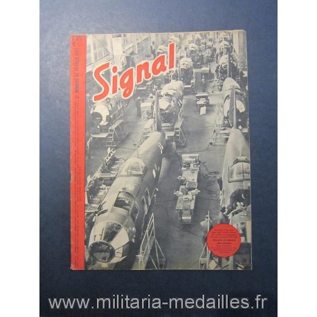 SIGNAL JOURNAL DE PROPAGANDE ALLEMANDE 2ème NUMERO DE FEVRIER 1943 N°4