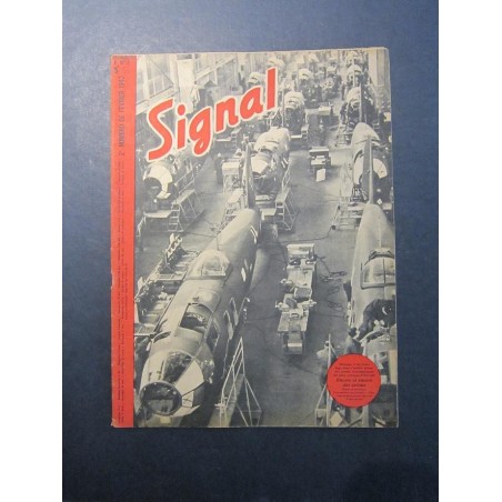 SIGNAL JOURNAL DE PROPAGANDE ALLEMANDE 2ème NUMERO DE FEVRIER 1943 N°4