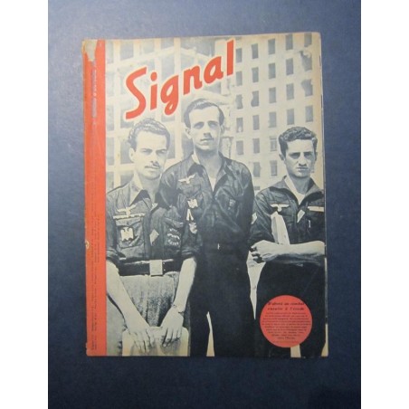 SIGNAL JOURNAL DE PROPAGANDE ALLEMANDE 1er NUMERO D'OCTOBRE 1943 N°19