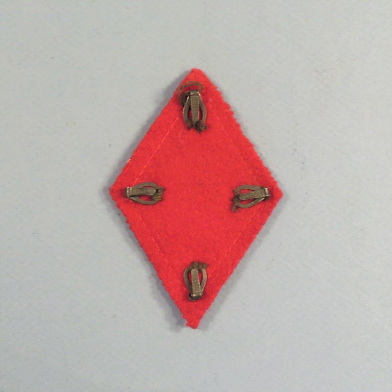 INSIGNES TISSU LOSANGE DU 1 er SPAHIS