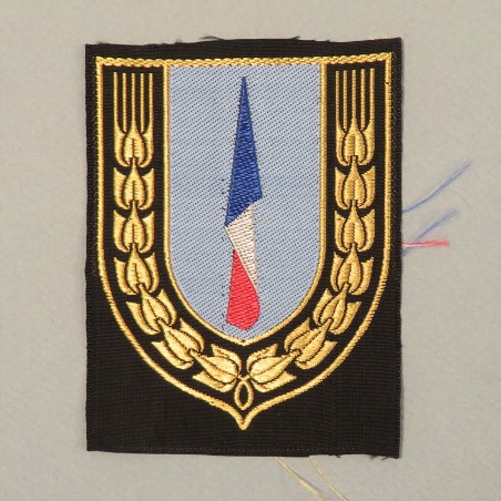 INSIGNE TISSU GENERAL "SECTEUR BLEU" CHANTIERS DE JEUNESSE CJF