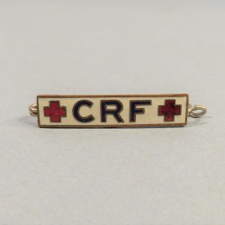 PETITE BROCHE DE LA CROIX ROUGE FRANCAISE EPOQUE SECONDE GUERRE LIBERATION