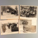 POCHETTE DE 8 PHOTOS DES ACTUALITES ALLEMANDE 7-7-1941 AKTUELLER BILDERDIENST FRONT RUSSE