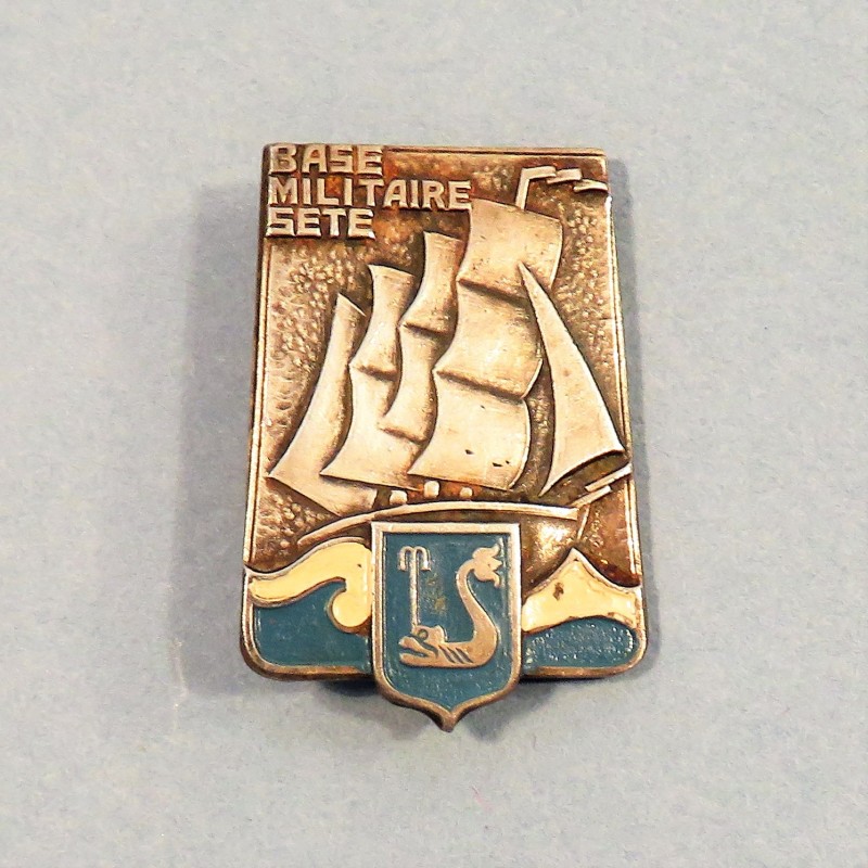 INSIGNE MILITAIRE MARINE BASE MILITAIRE DE SETE DRAGO BERANGER