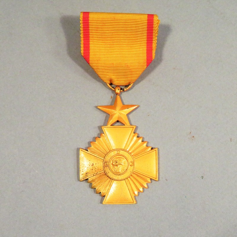 CONGO ZAIRE MEDAILLE DE CHEVALIER DE L'ORDRE DE LA GUERRE CIVILE OU MERITE MILITAIRE TYPE REPUBLIQUE DEMOCRATIQUE DU CONGO °