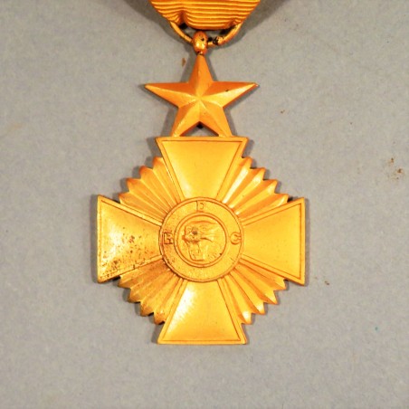 CONGO ZAIRE MEDAILLE DE CHEVALIER DE L'ORDRE DE LA GUERRE CIVILE OU MERITE MILITAIRE TYPE REPUBLIQUE DEMOCRATIQUE DU CONGO °