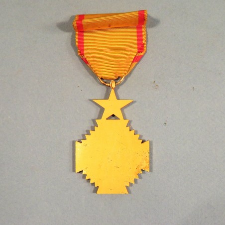 CONGO ZAIRE MEDAILLE DE CHEVALIER DE L'ORDRE DE LA GUERRE CIVILE OU MERITE MILITAIRE TYPE REPUBLIQUE DEMOCRATIQUE DU CONGO °