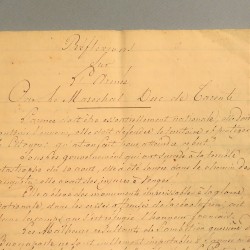 HIVE EMPIRE REFLEXION SUR L'ARMEE PAR LE MARECHAL ET ¨PAIR DE FRANCE DUC DE TARENTE MACDONALD 1815