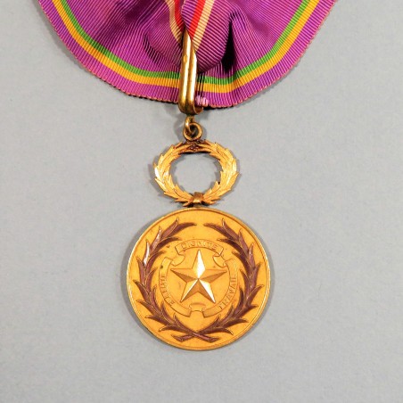 CENTRAFRIQUE MEDAILLE DE COMMANDEUR DE L'ORDRE DES PALMES ACADEMIQUES REPUBLIQUE CENTRAFRICAINE BOKASSA °