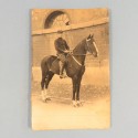LOT DE 4 PHOTOS ET CARTES POSTALES D'UN CAVALIER DU 10 ème REGIMENT DE CUIRASSIERS VERS 1910 LYON