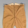 PANTALON CULOTTE BEIGE SABLE POUR OFFICIER OU SOUS-OFFICIER MODELE 1929 TROUPES COLONIALES ARMEE FRANCAISE 1939-1940 DATEE 1937