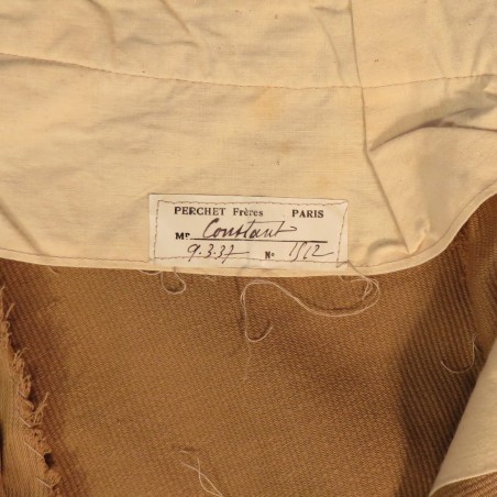 PANTALON CULOTTE BEIGE SABLE POUR OFFICIER OU SOUS-OFFICIER MODELE 1929 TROUPES COLONIALES ARMEE FRANCAISE 1939-1940 DATEE 1937