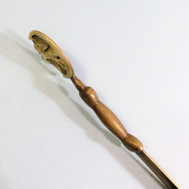 COUPE PAPIER DU 3 ème ESCADRON DU 1 er REGIMENT DE SPAHIS MAROCAINS FABRICATION ARTISANALE MOULEE