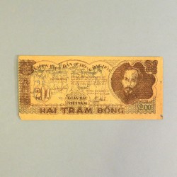 BILLET DU VIET MINH DE 200 DONG VIET NAM DAN CHU CONG HOA HO CHI MINH INDOCHINE