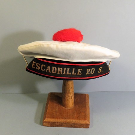 BACHI DE MARIN AERONAVALE ESCADRILLE D'HELICOPTERES 20 S. MARINE NATIONAL FRANCAISE 1970 TAILLE 57