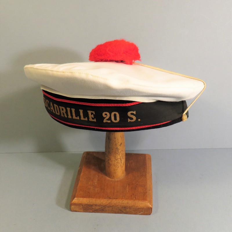 BACHI DE MARIN AERONAVALE ESCADRILLE D'HELICOPTERES 20 S. MARINE NATIONAL FRANCAISE 1970 TAILLE 57