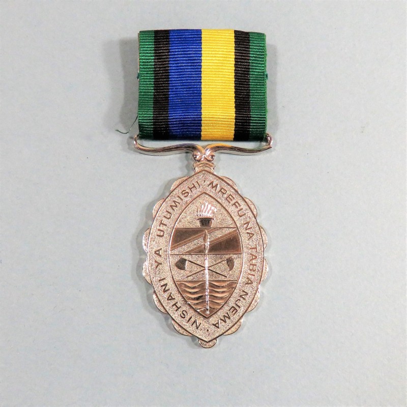 TANZANIE MEDAILLE POUR LONG SERVICE DANS LES FORCES AMEES TANZANIA LONG SERVICE AND ETHICAL CONDUCT IN ARMY FORCES °