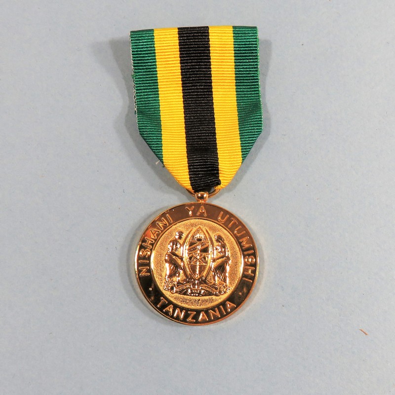 TANZANIE MEDAILLE DE SERVICE CIVIL TANZANIA CIVIL MEDAL SERVICE °