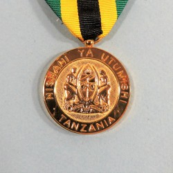 TANZANIE MEDAILLE DE SERVICE CIVIL TANZANIA CIVIL MEDAL SERVICE °