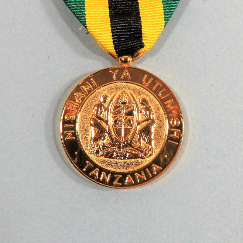 TANZANIE MEDAILLE DE SERVICE CIVIL TANZANIA CIVIL MEDAL SERVICE °