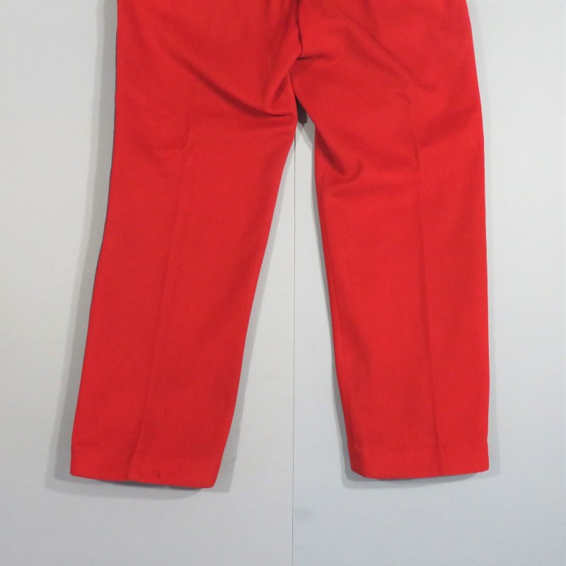 PANTALON ROUGE GARANCE ESM ECOLE MILITAIRE ST CYR OU OFFICIER DES REGIMENTS DE TIRAILLEURS DATE 1934