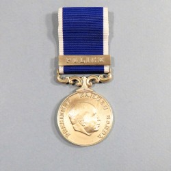 MALAWI MEDAILLE DE LONG SERVICE ET BONNE CONDUITE POUR LE PERSONNEL DE LA POLICE LSGC POLICE SERVICE MEDAL °