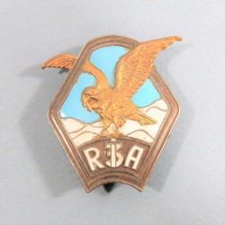 INSIGNE MILITAIRE 3 ème RIA REGIMENT D'INFANTERIE ALPINE FABRICATION LAUBERT