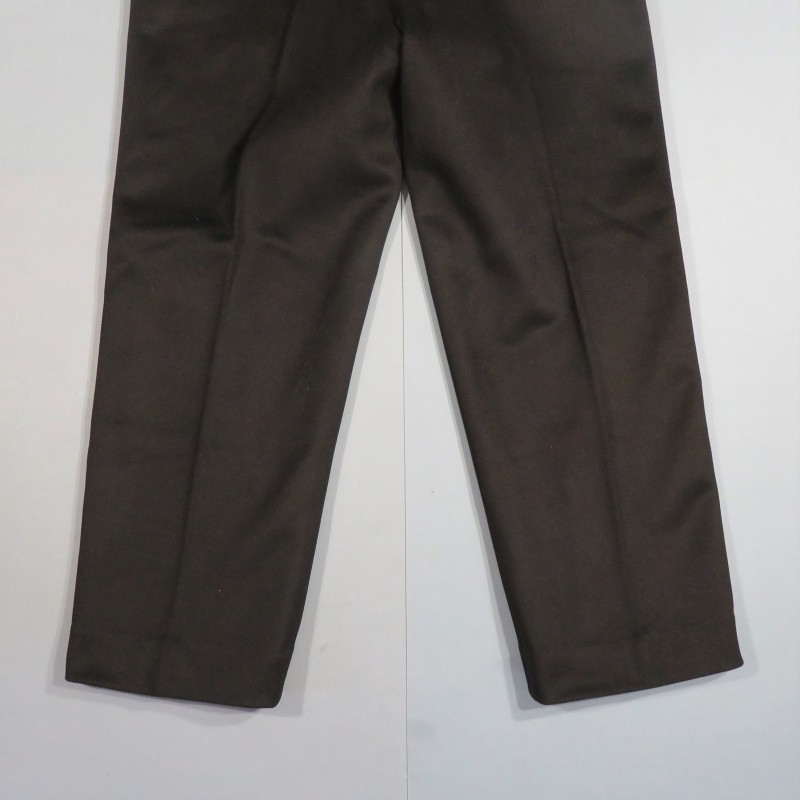 PANTALON NOIR A BANDES ROUGES MODELE 1931 POUR OFFICIER DES SAPEURS POMPIERS DATE 1941