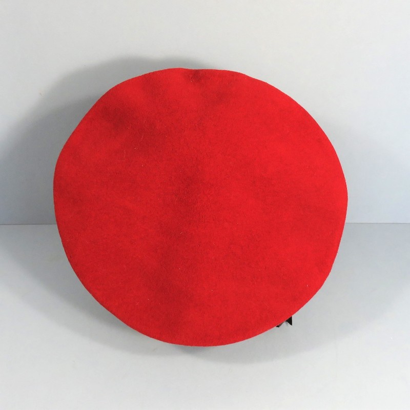 FRANCE ROUGE AMARANTE MODELE FANTAISIE ANNEES 1950 INDO ALGERIE TAP PARACHUTISTE COLONIAUX MARQUE MONTY'S