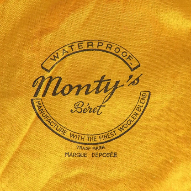 FRANCE ROUGE AMARANTE MODELE FANTAISIE ANNEES 1950 INDO ALGERIE TAP PARACHUTISTE COLONIAUX MARQUE MONTY'S