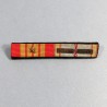 BARRETTE DE RAPPEL D'UN PLACARD DE 2 MEDAILLES D'UN ANCIEN DE LA SECONDE GUERRE CROIX DE GUERRE LIBERATION ALLEMAGNE