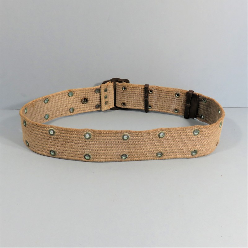 CEINTURON ARMEE FRANCAISE RAPCO TAP INDOCHINE ALGERIE LEGION ETRANGERE MODELE 1952 / 1953