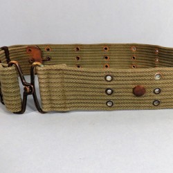 CEINTURON OFFICIER OU SOUS-OFFICIER US M56 MODELE 1956 FABRICATION GUERRE DU VIETNAM
